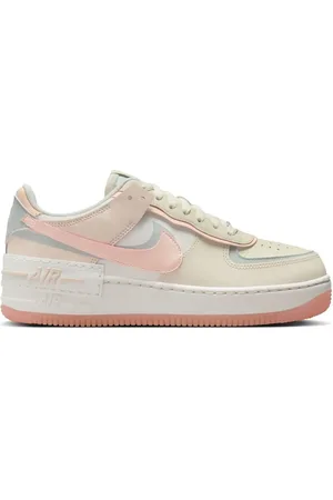 Nike Air Force 1 Low Shadow Kokosnussmilch-karmesinroter Farbton – Schuhe für Damen - 44