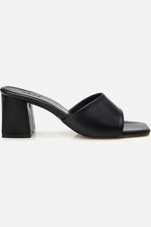 YAYA Schwarze Hausschuhe Mit Absatz für Damen - 36