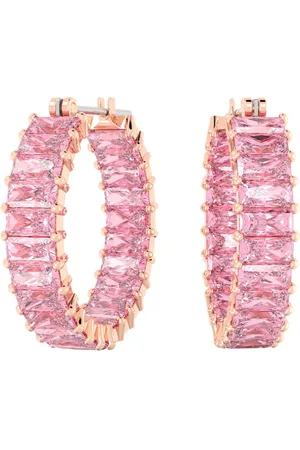 Swarovski Matrix Roségoldfarbene Ohrringe 5657726 für Damen - One Size