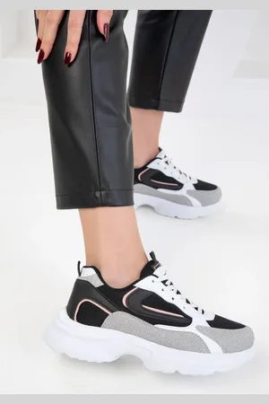 SOHO Schwarz-pulver Sneaker für Damen - 40