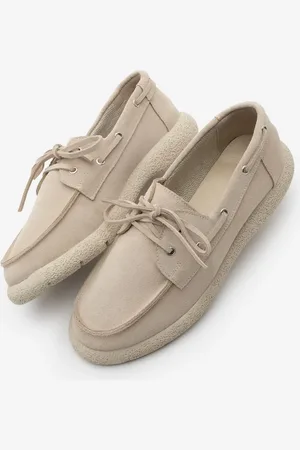 Marjin Schnürloafer – Echtes Leder, Modell Günyetin Enita Wildleder für Damen - 38