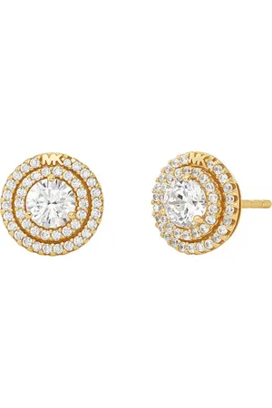 Michael Kors Premium 925 Ayar Gümüş Goldfarbene Ohrringe Mkc1588an710 für Damen - One Size