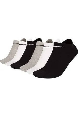 Nike Unisex 6er Pack Sneaker Sportsocken Everyday, Lightweight No Show, Einfarbig - 38–42