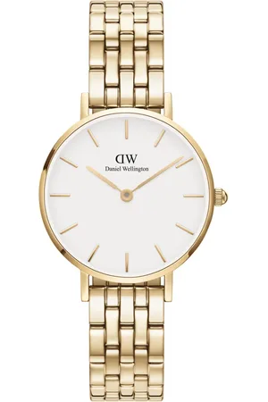 Daniel Wellington Petite Link Uhr Gold Dw00100614 für Damen - One Size