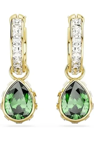 Swarovski Stilla Goldfarbene Ohrknöpfe 5662922 für Damen - One Size