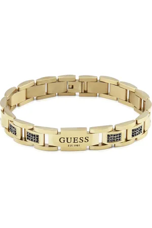 Guess Frontiers Goldfarbene Armband Jumb01342jwygbkt-u für Herren - One Size