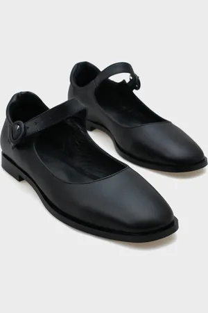 Capone Outfitters Beth Echtes Leder Mary Jane Schuhe für Damen - 38