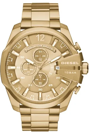 Diesel Mega Chief Uhr Gold Dz4360 für Herren - One Size