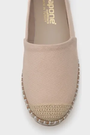 Capone Outfitters Pasarella Leinen-espadrille für Damen - 39