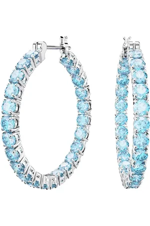 Swarovski Matrix Silberfarbene Ohrringe 5647446 für Damen - One Size