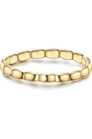 Glanzstücke Silberring Ring Sterling Silber Gelbgold für Damen - 54
