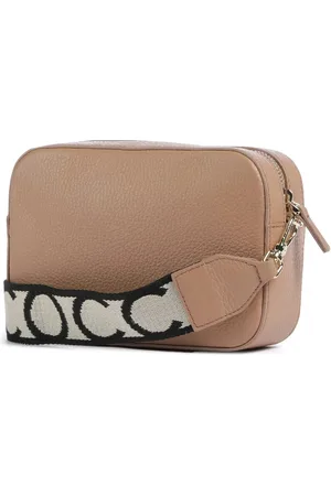 Coccinelle Umhängetasche , Zweifarbig, Logodruck, Reissverschluss für Damen - One Size