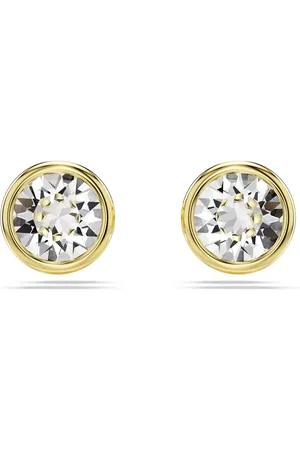 Swarovski Imber Goldfarbene Ohrknöpfe 5681552 für Damen - One Size