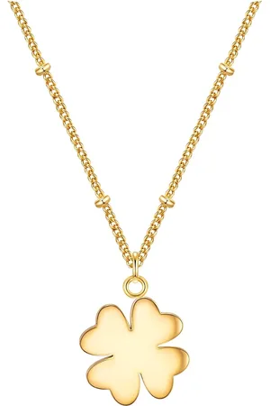 Eastside Edelstahlhalskette Kette Mit Anhänger Edelstahl Gelbgold für Damen - One Size
