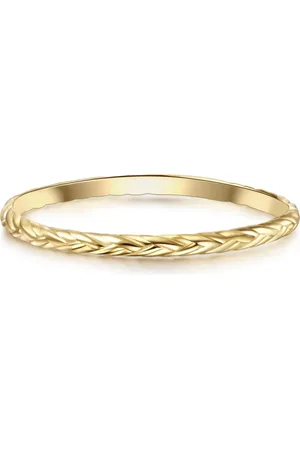 Glanzstücke Silberring Ring Sterling Silber Gelbgold für Damen - 58