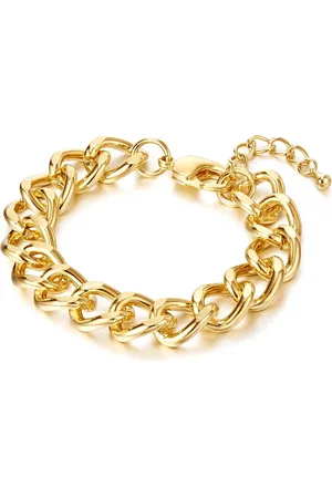Lulu & Jane Modeschmuck Armband Armband Gelbgold für Damen - One Size