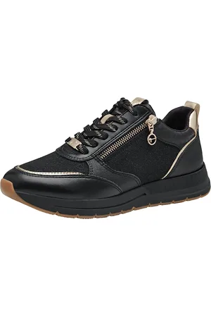 Tamaris Low Sneaker Low Top 1-23732-41 Schwarz 098 Black Comb Textil/synthetik für Damen - 37
