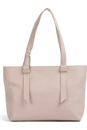 Coccinelle Schultertasche , Doppelter Griff, Einfarbig, Mit Logo, Reissverschluss für Damen - One Size