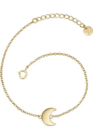 Glanzstücke Silberkol Bandı Kol Bandı Sterling Silber Gelbgold für Damen - One Size