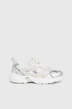 Calvin Klein Retro Tennis Niedrige Spitze Mh Ml Mr für Damen - 37