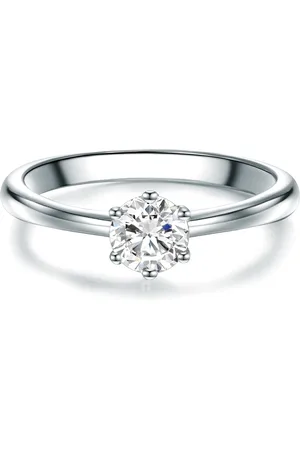 Trilani Silberring Ring Sterling Silber Zirkonia Weiß für Damen - 59