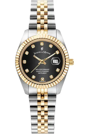 JACQUES DU MANOIR Inspiration Uhr Gold/silber Jwl01207 für Damen - One Size