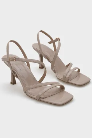 Capone Outfitters Dacy Sandalen Mit Gebändertem Mittlerem Absatz für Damen - 40