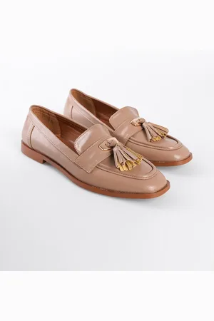 Capone Outfitters Loafer-schuhe Mit Metallschnalle Und Quasten für Damen - 38