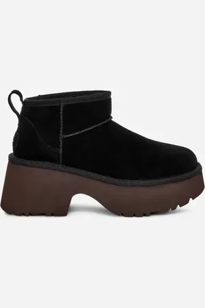 UGG ® Classic Ultra Mini New Heights Boot für Damen in , Größe 36, Veloursleder