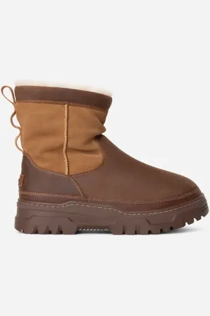 UGG ® Heritage Pull-On TrailGazer Boot für Herren in Brown, Größe 41, Veloursleder