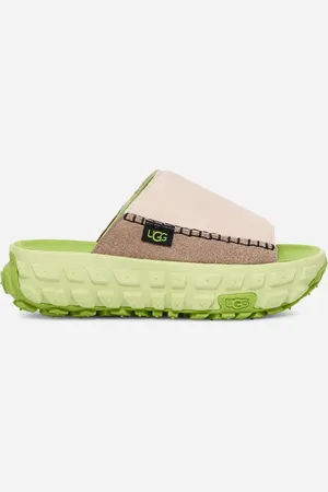 UGG ® Venture Daze Slide für Damen | ® EU in Beige, Größe 34.5, Veloursleder