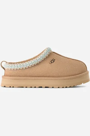 UGG ® Tazz für Kinder | ® EU in Beige, Größe 35, Veloursleder