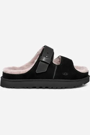 UGG ® Greenport Slide mit Riemen für Damen in , Größe 39, Veloursleder