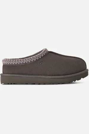 UGG ® Tasman für Damen | Lammfell-Slipper auf in Black, Größe 37, Veloursleder