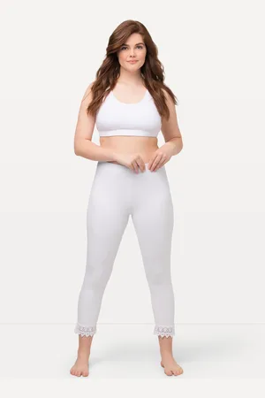 Ulla Popken Große Größen 7/8-Leggings, Damen, , Größe: 42/44, Baumwolle