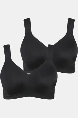 Ulla Popken Große Größen Mikrofaser-BH, Damen, , Größe: 100C, Synthetische Fasern/Elasthan