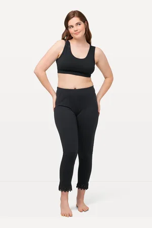 Ulla Popken Große Größen 7/8-Leggings, Damen, , Größe: 42/44, Baumwolle