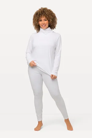 Ulla Popken Große Größen Ski-Funktionsleggings, Damen, , Größe: 42/44, Polyester