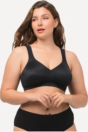 Ulla Popken Große Größen Mikrofaser-BH, Damen, , Größe: 100B, Synthetische Fasern/Elasthan