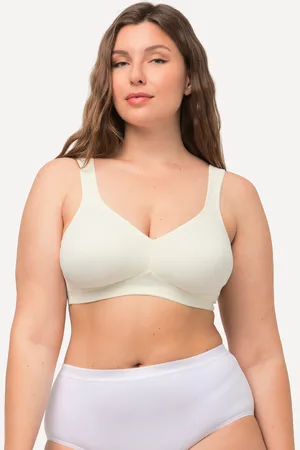 Ulla Popken Große Größen Mikrofaser-BH, Damen, , Größe: 100B, Synthetische Fasern/Elasthan