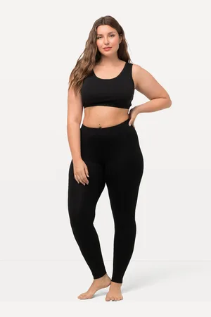 Ulla Popken Große Größen Leggings, Damen, , Größe: 42/44, Viskose
