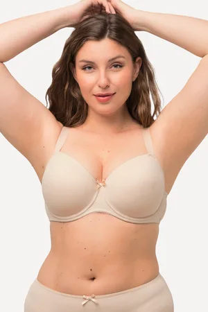 Ulla Popken Große Größen Bügel-BH, Damen, , Größe: 100B, Synthetische Fasern/Elasthan