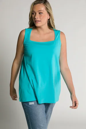 Ulla Popken Große Größen Top, Damen, , Größe: 50/52, Baumwolle