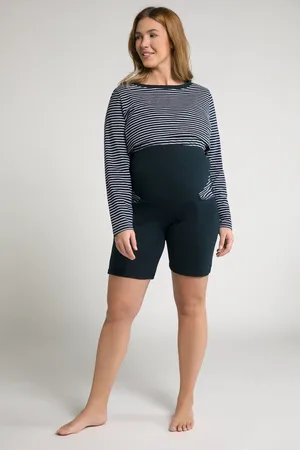 Ulla Popken Große Größen Bellieva-Pyjama, Damen, , Größe: 46/48, Baumwolle
