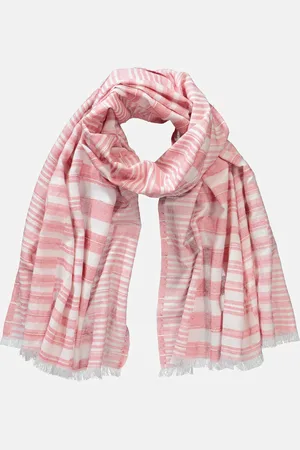 Ulla Popken Große Größen Schal, Damen, , Größe: One Size, Baumwolle