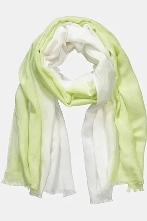Ulla Popken Große Größen Schal, Damen, , Größe: One Size, Viskose/Leinen