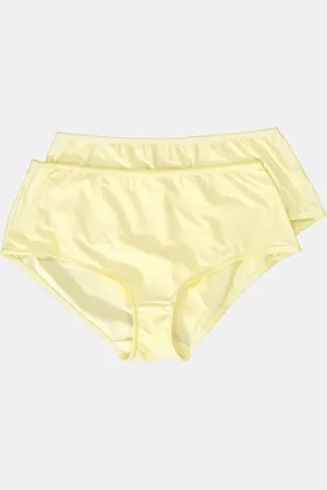 Ulla Popken Große Größen Midislips, Damen, , Größe: 42/44, Baumwolle/Synthetische Fasern