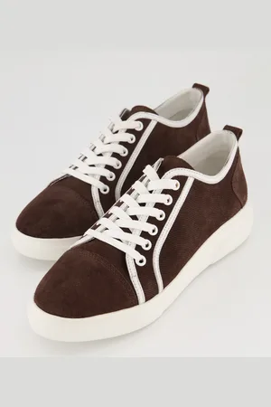 Ulla Popken Veloursleder-Sneaker, Damen, , Größe: 38, Sonstige/Wolle/Polyester
