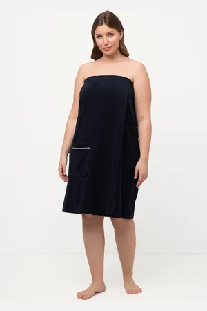 Ulla Popken Große Größen Frottee-Kilt, Damen, , Größe: 1=42-48, Baumwolle/Polyester