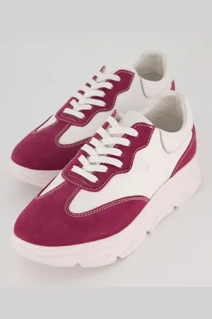 Ulla Popken Leder-Sneaker, Damen, , Größe: 39, Leder